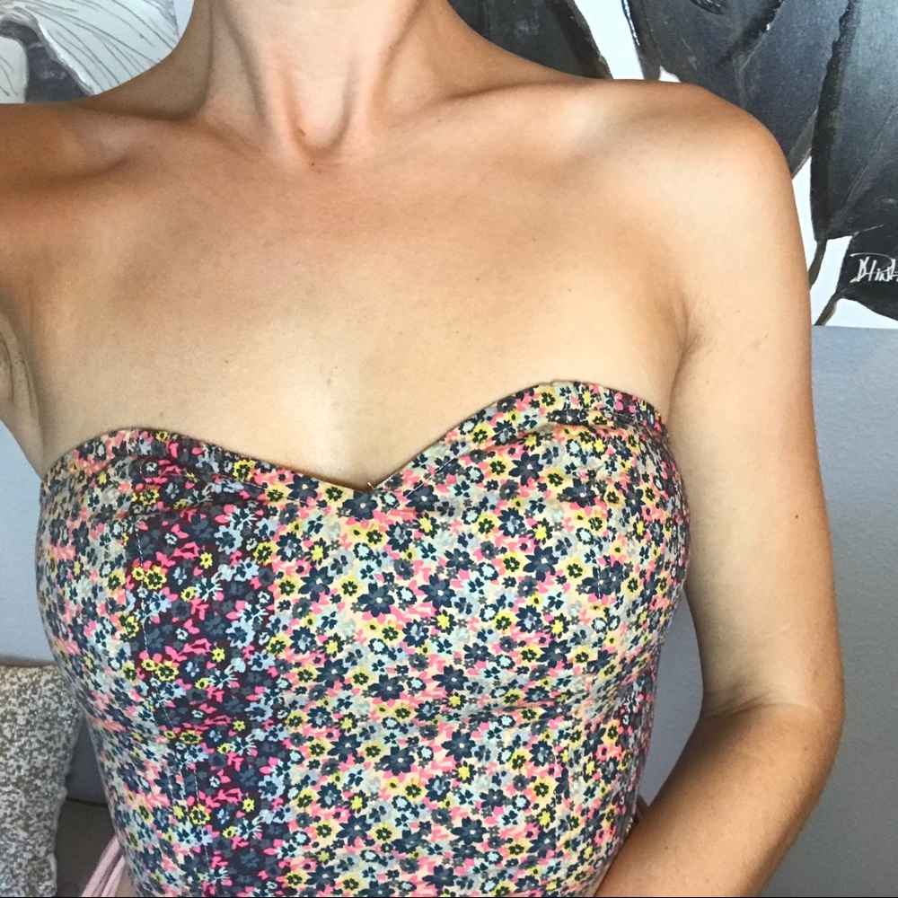 Floral Tube Top
